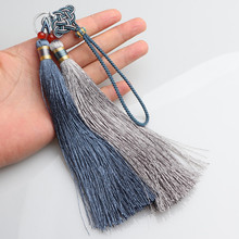 双拼色双流苏古风服装饰品配件剑穗吊穗汽车挂件diy中国结小穗子