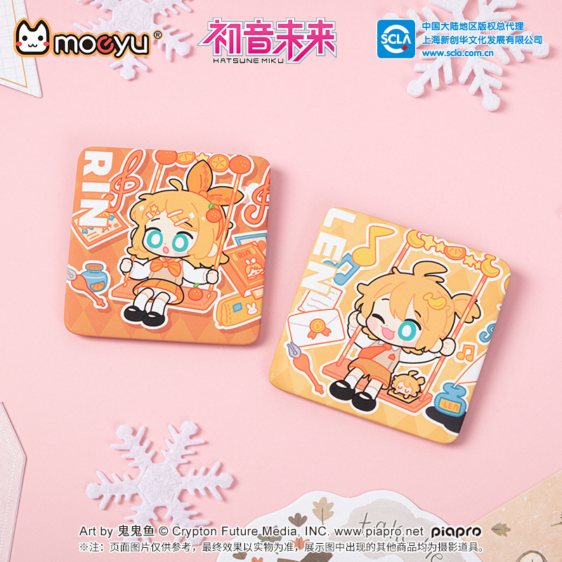 moeyu 初音未來 盪鞦韆主題吧唧 7枚不重