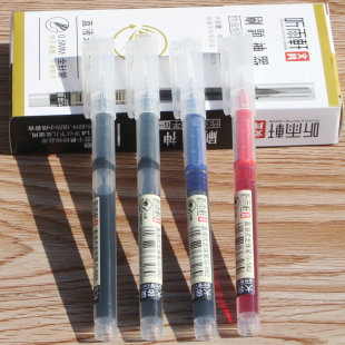 Tingyuxuan G582 Direct Liquid Full Needle Brush Ball Pen Quick-drying Large Capacity Red/Blue/Black 0.5 Stationery
