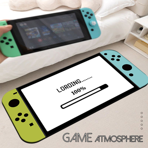 Cross-border Amazon Game Console Carpet Home Switch Children's Bedroom Bedside Blanket Trendy Sofa Coffee Table Blanket
