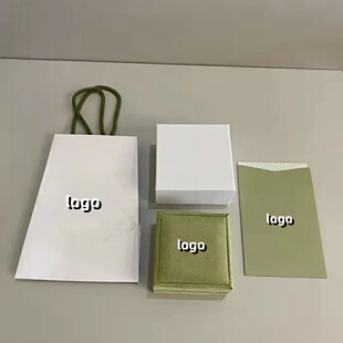 Dijia Kajia Gujia double G Baojia small waist double C necklace Fanjia four-leaf clover bracelet jewelry packaging 2