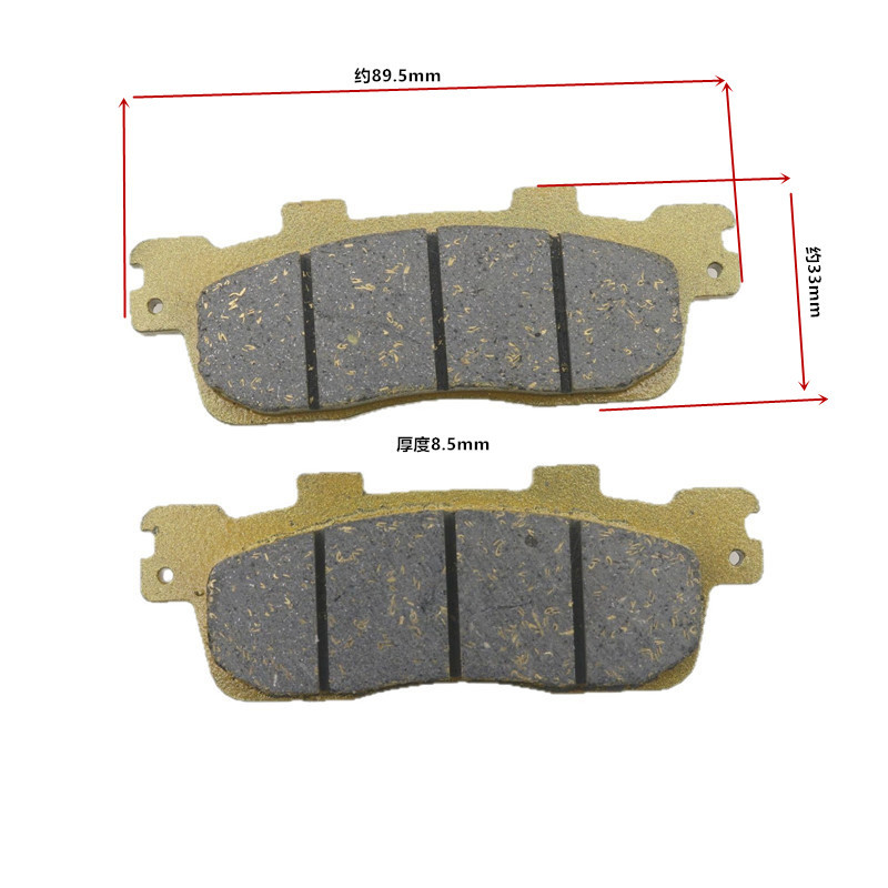 Motorcycle Disc Brake Pads, Brake Pads, Disc Brake Linings, Brake Linings for Atv Beach Vehicles Sfa498 J 125 300