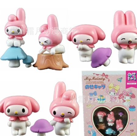 Оптовая продажа фигурок Хаяо Миядзаки: карандаш, Шин-чан, пудинг, собака, Джэнга, Кирби, игрушки, украшения