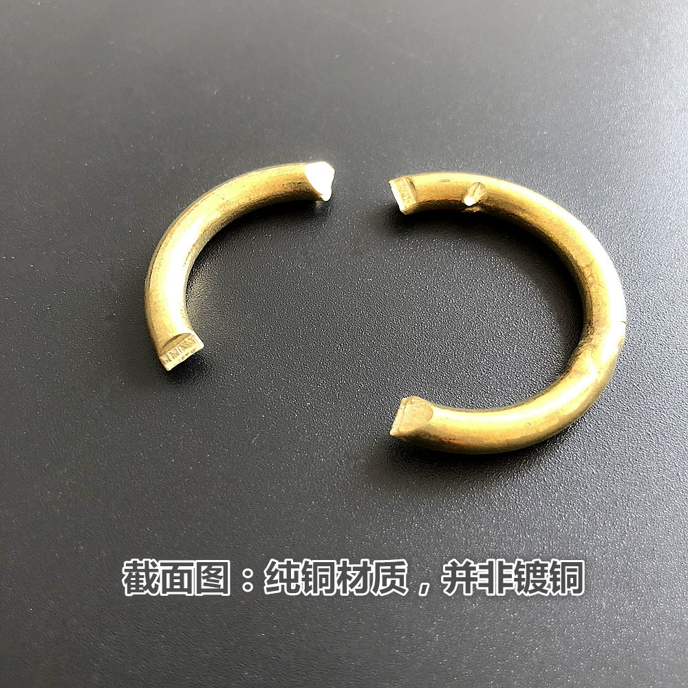 Латунная P-цепочка собачий ошейник для домашних животных декоративная шея золотое ожерелье золотистого ретривера Dubin среднего размера собачья цепочка