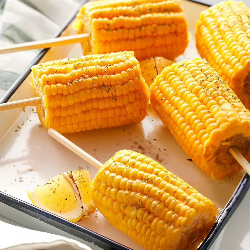 批发即食水果甜玉米段 100g*10袋 真空包装轻食儿童早餐代餐包邮