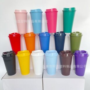 �羳����16oz������pp���|�Όӌ�ɫ���Ͽ��ȱ���ӡˢlogo