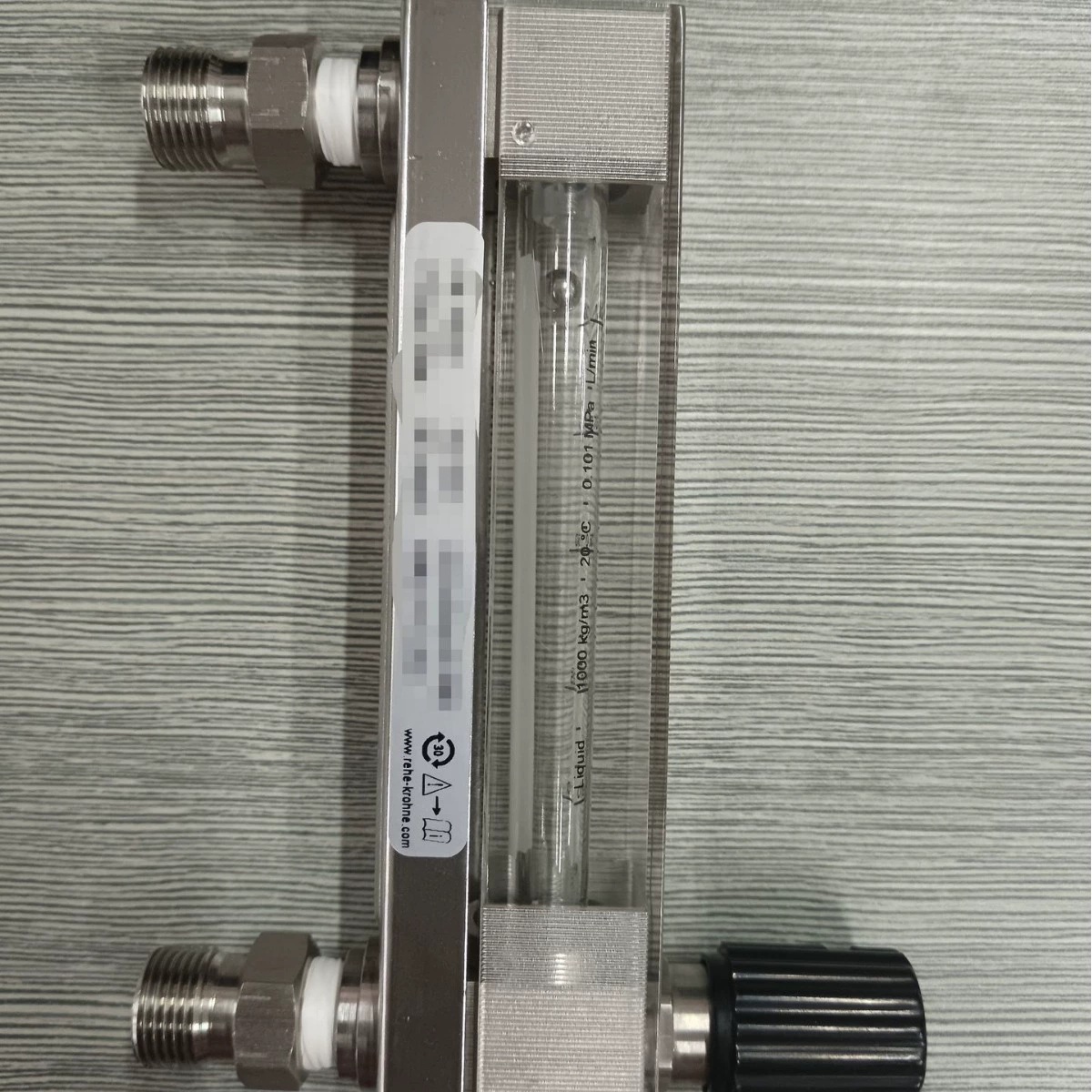 KROHNE Кельн Кронье микро малых стеклянных трубок роторный расходомер DK800