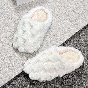 Factory direct explosions indoor and outdoor plaid slippers soft thick bottom men and women couples home slippers wholesale
