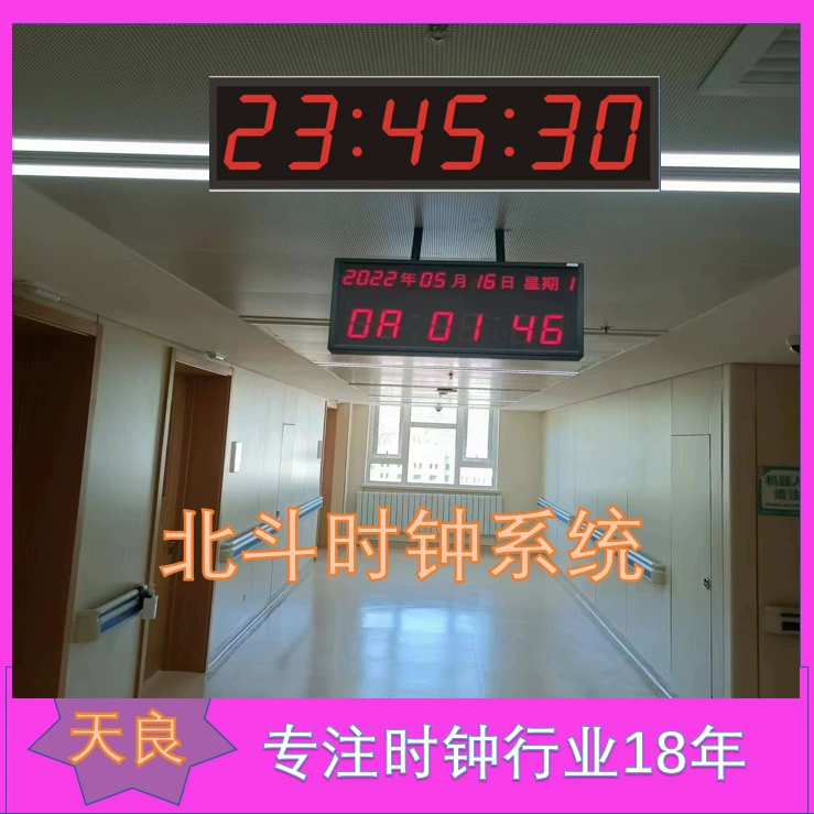 Цифровые сетевые часы Tianliang Medical Beidou Clock System TLM-NTPS