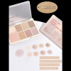 xixi Eyeshadow palette, nude milk tea, matte universal eye shadow, 7 colors, earth tones