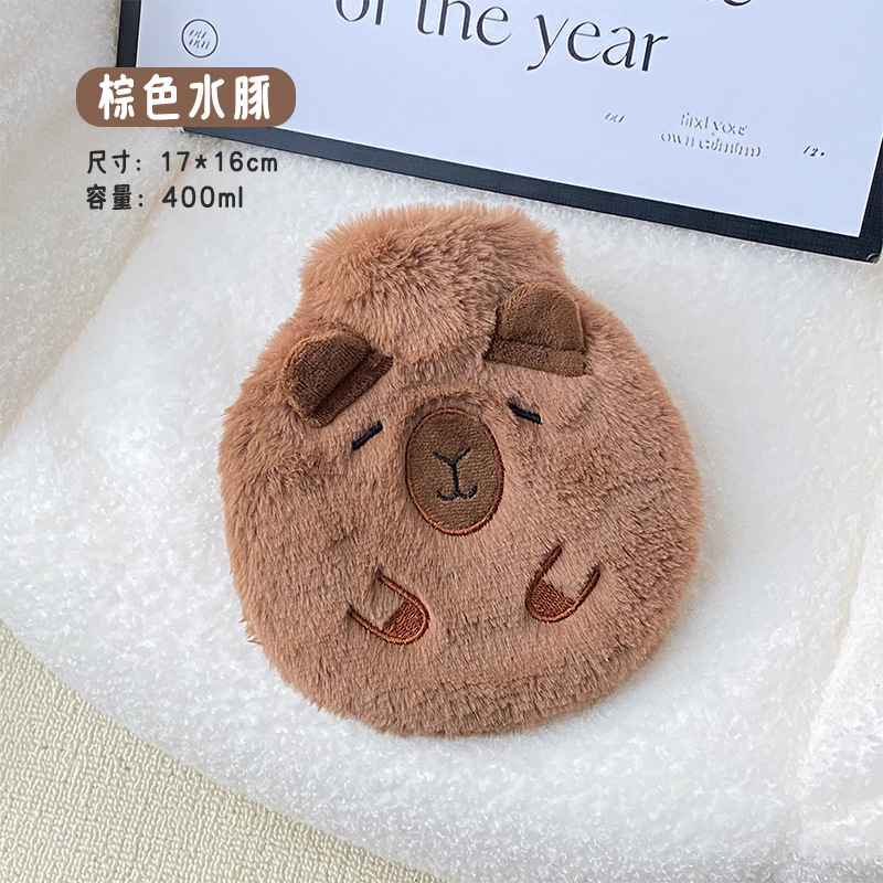 新商品はぬいぐるみの湯たんぽに入れることができます。かわいいアニメの注水湯たんぽです。冬の女子学生は宮寒で体を温めて防爆します。|undefined
