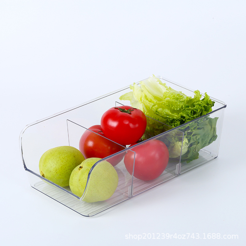 Amazon refrigerador refrigerado caja de almacenamiento caja de verduras congeladas refrigerador japonés caja de almacenamiento caja de botella de agua de tres rejillas