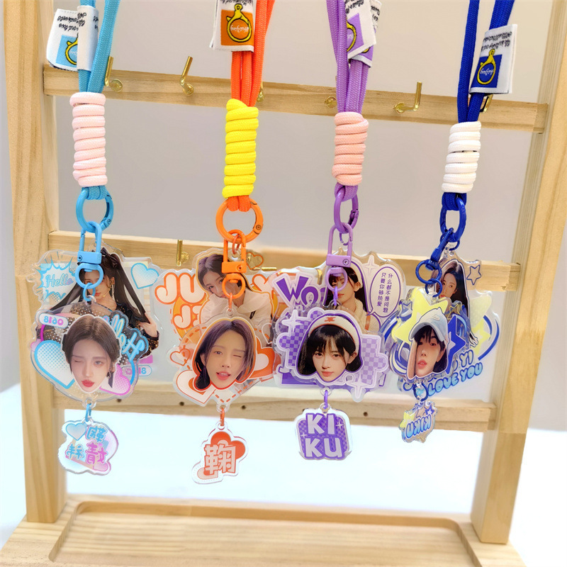 ホットスターアクリルキーホルダーペンダントエポキシアクリルストラップ学生バッグペンダントギフト卸売|undefined