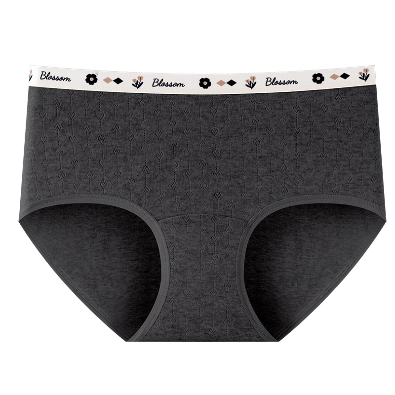 El algodón de clase A de grado médico de talla grande se puede usar hasta 200 kg de ropa interior de algodón puro grado 9A antibacteriano y ropa interior de mujer de entrepierna de algodón alargada