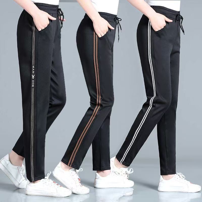 2026 Spring Middle-Aged Women's Loose Slimming Tencel Cotton Sports Pants Plus Size Versatile Casual Long Pants 2026 Spring Middle-Aged Women's Loose Slimming Tencel Cotton Sports Pants Plus Size Versatile Casual Long Pants