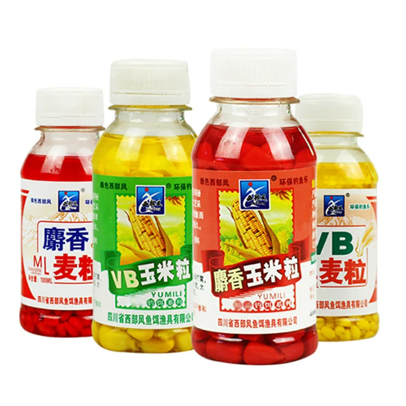 西部风 VB corn grain musk wheat granules granulite fishing bait ingredients fishing lake Kuen corn bottom nest ingredient bait