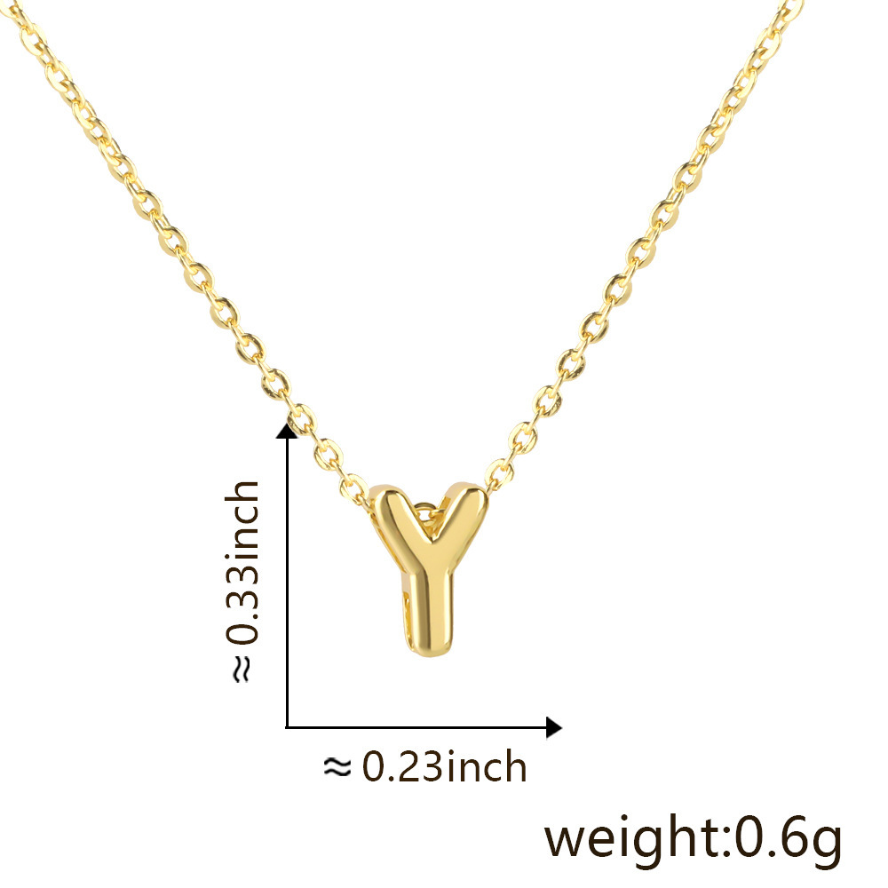 2g Weight Pendant Jewelry Making Type 5.5*8.4mm Jewelry Making Size DIY Jewelry Accessories Classification 1 Piece Quantity Copper Material Letter Pattern All Seasons Season Polished Finish Plating Design Simple Style, Classic Style Style 1 Piece 5.5*8.4mm Copper Letter Polished Pendant DIY Jewelry Accessories 27