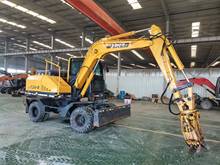 沃得 抓木机图片 挖掘机 开沟机 棉花夹 装载机械 抓草捆 抓秸秆