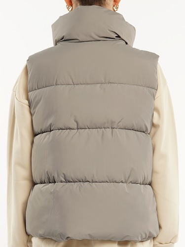 Women's Cropped Puffer Vest - High Quality and Ultra Soft
