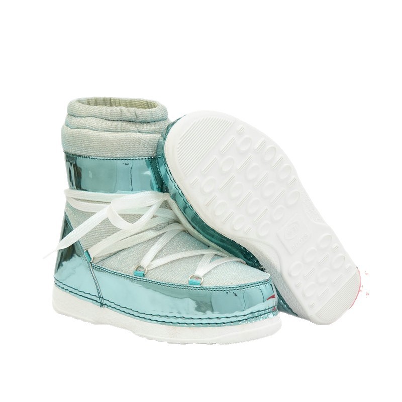 Botas de Nieve Lunar para Mujer de Caucho Impermeable y Antideslizante para Ocio