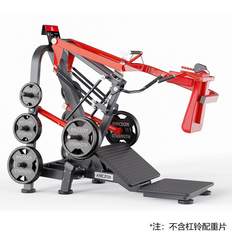 panatta器械帕纳塔健身器材钟摆深蹲训练器铁馆分动式45度倒蹬机|undefined