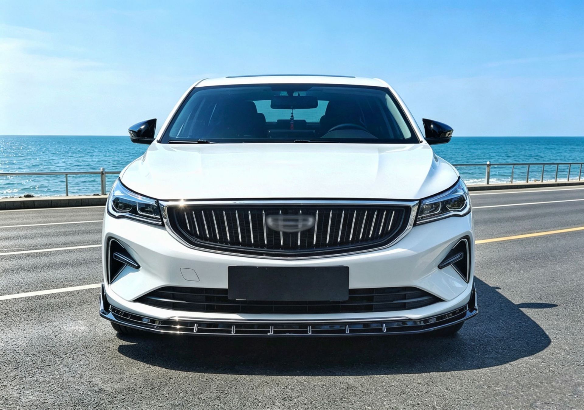 Suitable for 22-27 Geely Emgrand S70 front spoiler, front lip, rear wing, side skirts, rear lip, top wing, body kit