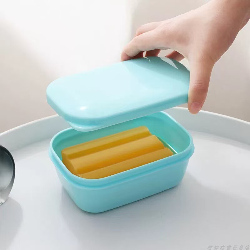 日本製石鹸箱密封蓋付き旅行クリエイティブ石鹸箱ポータブル浴室排水洗顔石鹸箱収納石鹸箱|undefined