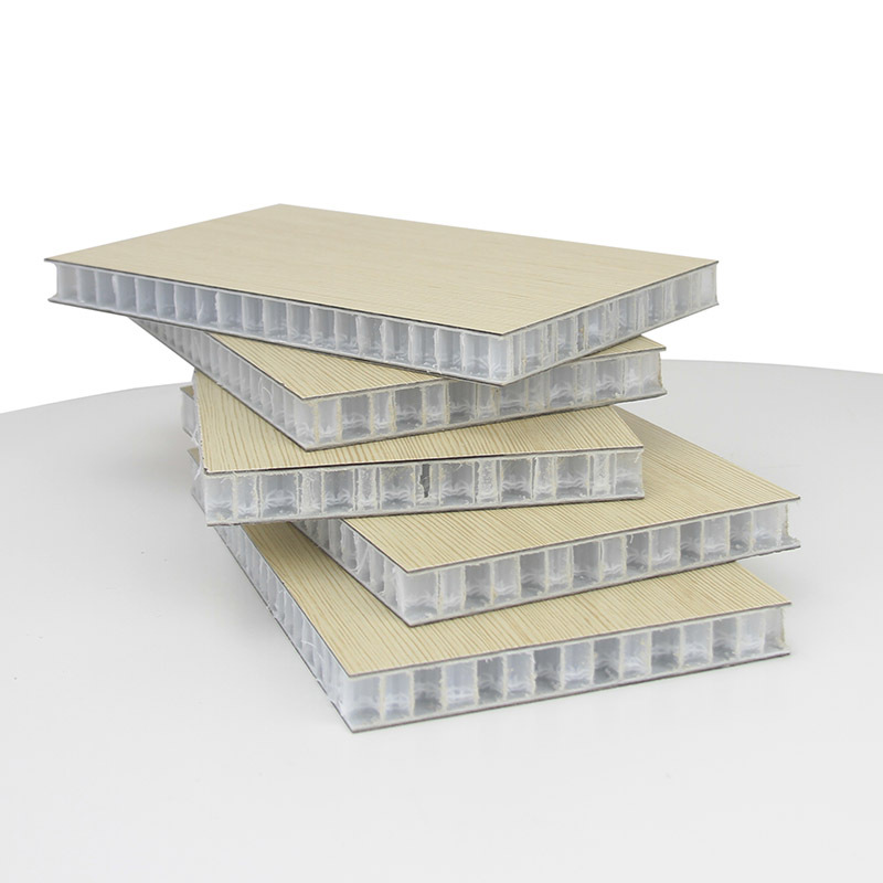 厂家直供轻量化板材玻璃纤维蜂窝高强度木饰面PP蜂窝板桌面板环保