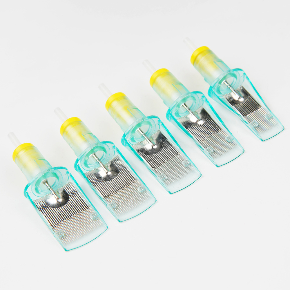 Equipo de tatuaje de Arte de dragón gran fila tatuaje aguja integrada 49 aguja arco niebla gran fila tatuaje aguja