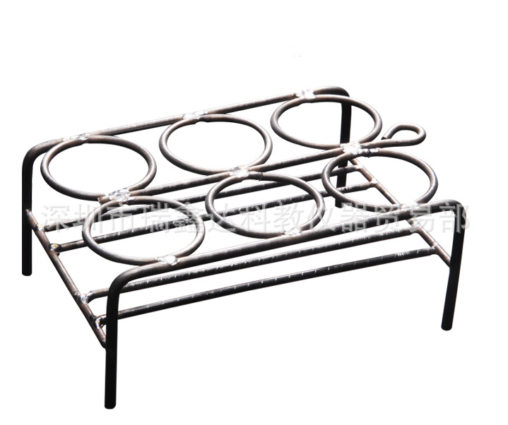 坩埚架30ml50ml /4孔6孔镍坩埚架 镍丝坩埚架 镍灰皿架方舟坩埚架