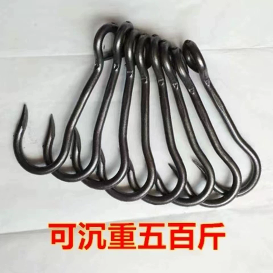 Новый плоский полюсный крюк почвы подъемный стальной крюк железный крюк садовый инструмент крюк сельскохозяйственный крюк подъем большого крюка грузовой крюк