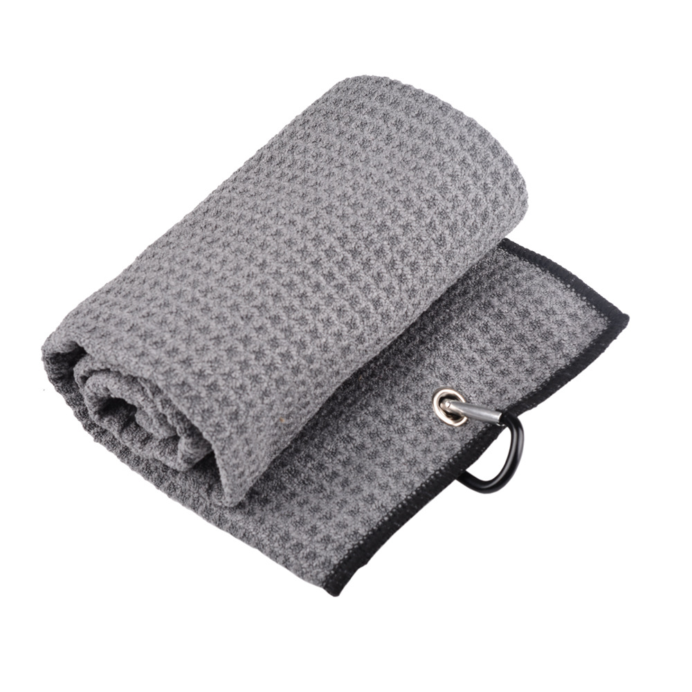 Toalla de golf microfibra waffle sudor-absorbente toalla piña Plaid Golf Rod toalla 40*60cm