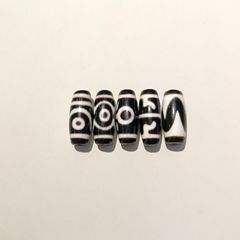 メーカー天然瑪瑙天珠 12 × 30 ミリメートル台湾の古い工芸品菩提ビーズアクセサリーブレスレットネックレス多用途
