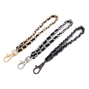 Factory spot wholesale mobile phone case lanyard wear leather metal chain anti-fall mobile phone pendant accessories portable chain