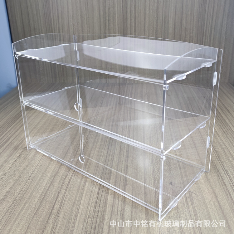 透明亚克力四层蛋糕架  面包蛋糕店用桌面面包柜  创意蛋糕展示架