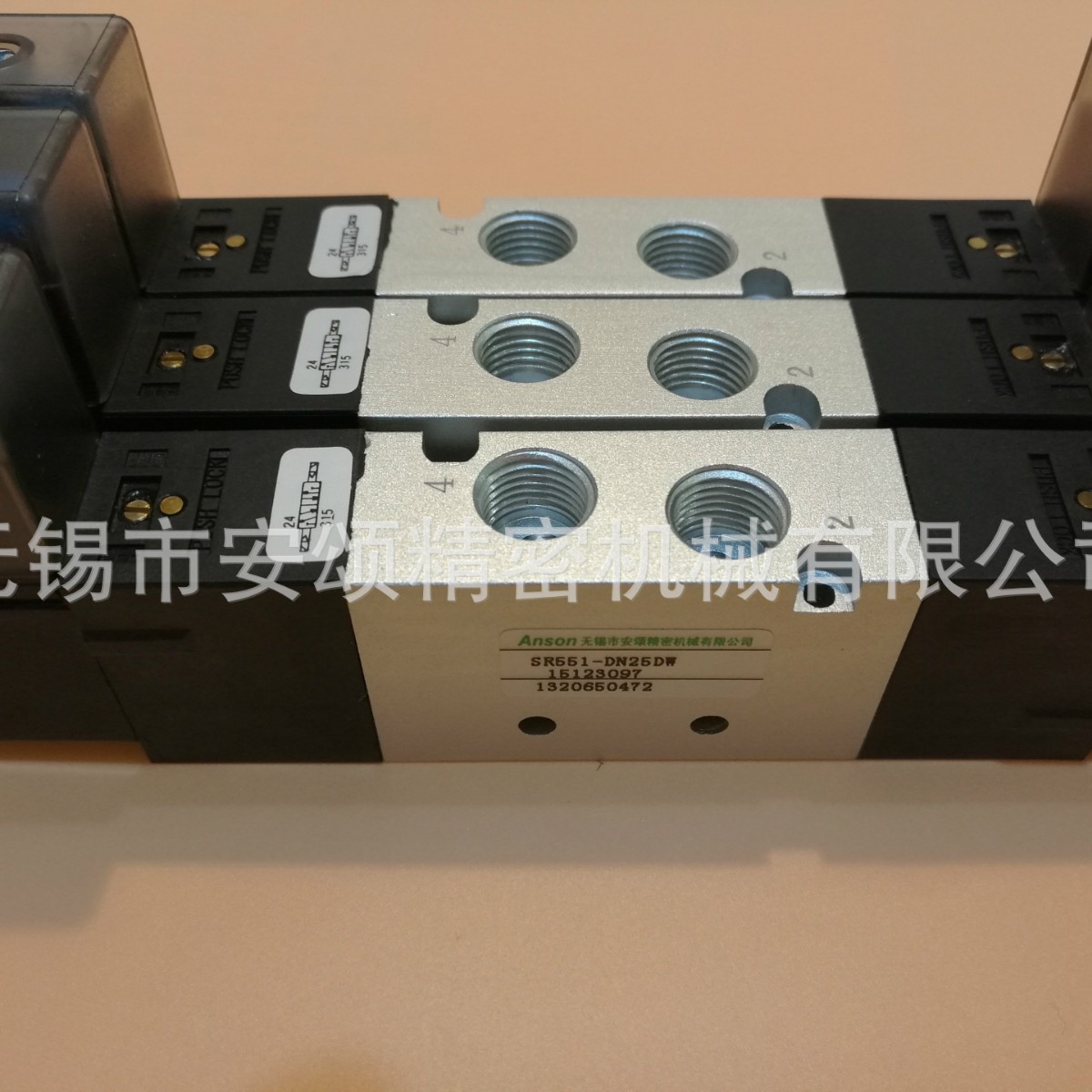 SR551-RN28DW DC24V 济南款三一搅拌站电磁阀组 SRS2-5D DC24V