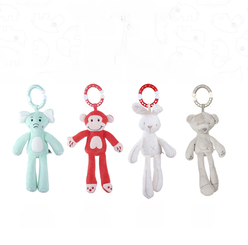 Mamibeby Rabbit and Bear Swing Bell