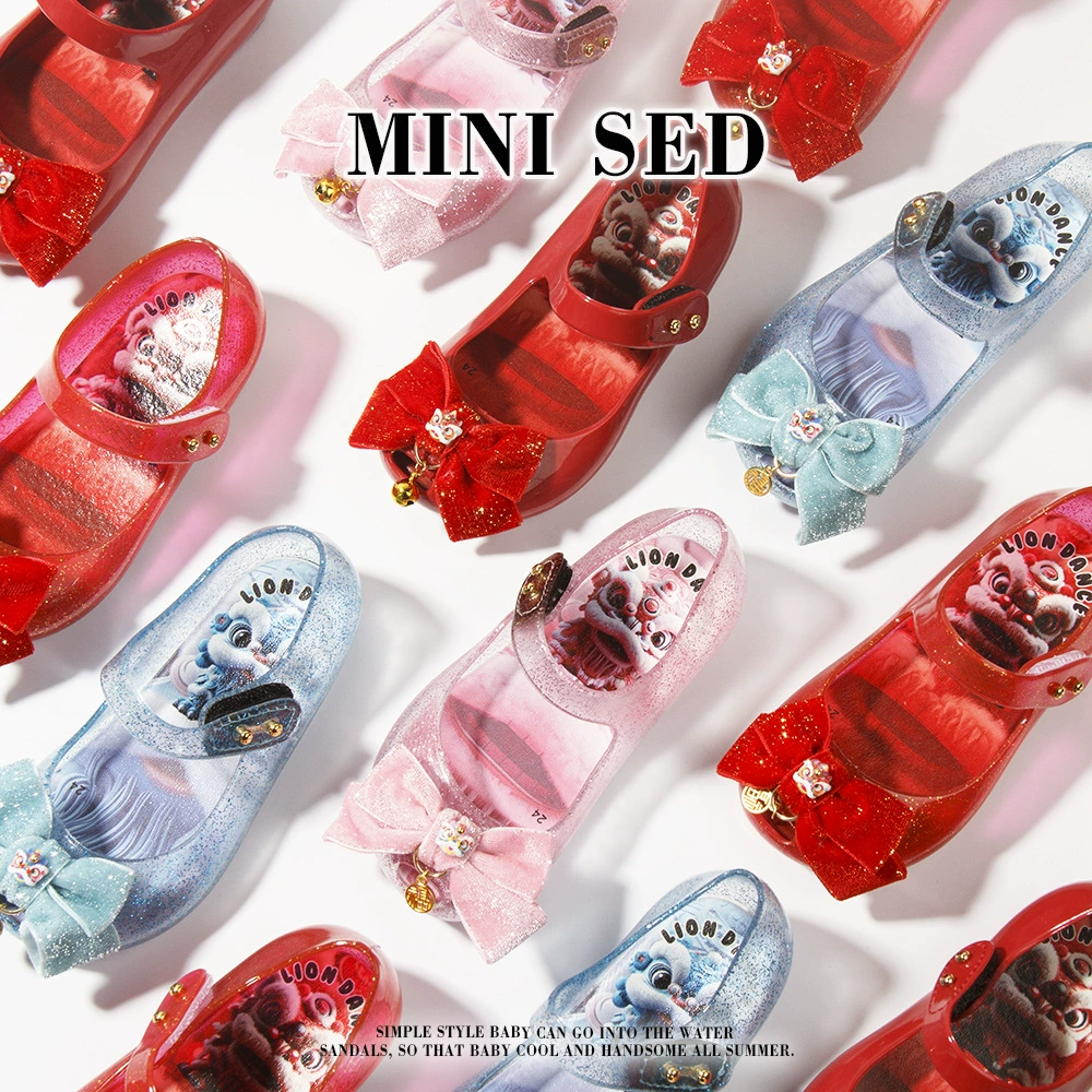 Обувь Hanfu 2025 года для девочек, детская традиционная обувь в китайском стиле, новая обувь для китайских танцевальных костюмов, весенне-осенняя обувь для танцевального представления "Львиный танец" для девочек.