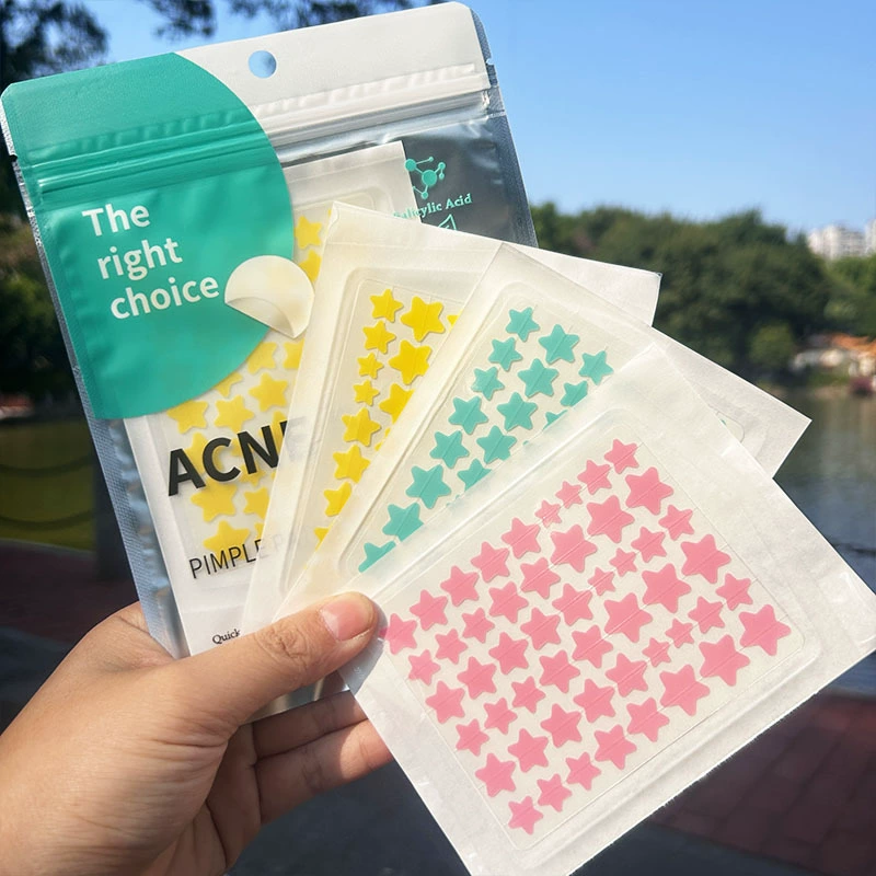 Пластыри от прыщей Acne, одноразовые, 51 шт в упаковке, различные цвета, варианты маленького или большого пакета