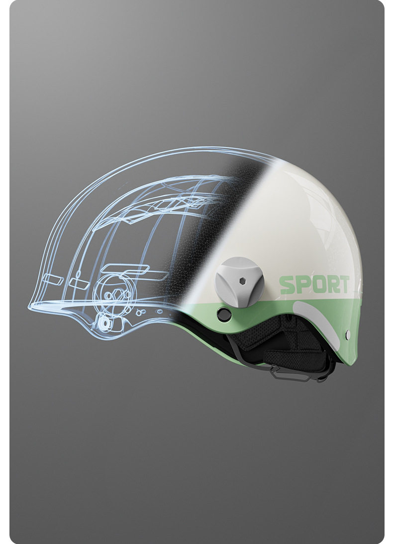Yinglan Helmet Electric Vehicle Female 3C Certified All-Season Summer Sun Protection Motorcycle New National Standard Class a Safety Helmet
