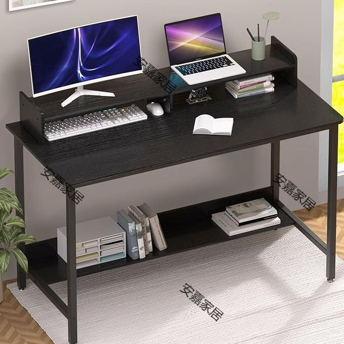 Computer Desk with Display Rack Game Writing Desk Study Computer Desk Workstation with Storage Space Home Office Computer Desk with Display Rack Game Writing Desk Study Computer Desk Workstation with Storage Space Home Office