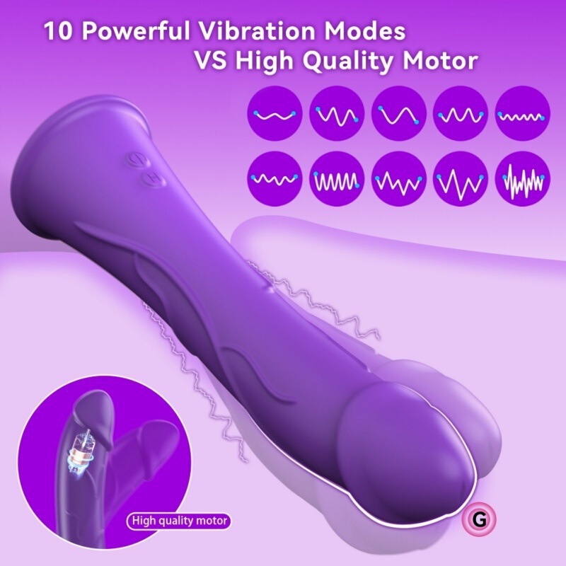 Amazon Suction Cup Vibrator Rechargeable Female Adult Products Dildo Private Parts Massage Bathroom Available