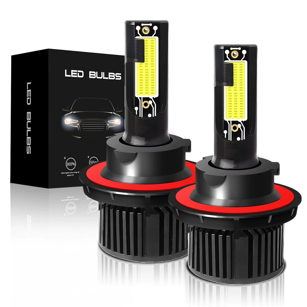 Z9C двухсторонние COB фары LED фары 9005/H11/H13 модифицированные фары H1 9004 фары