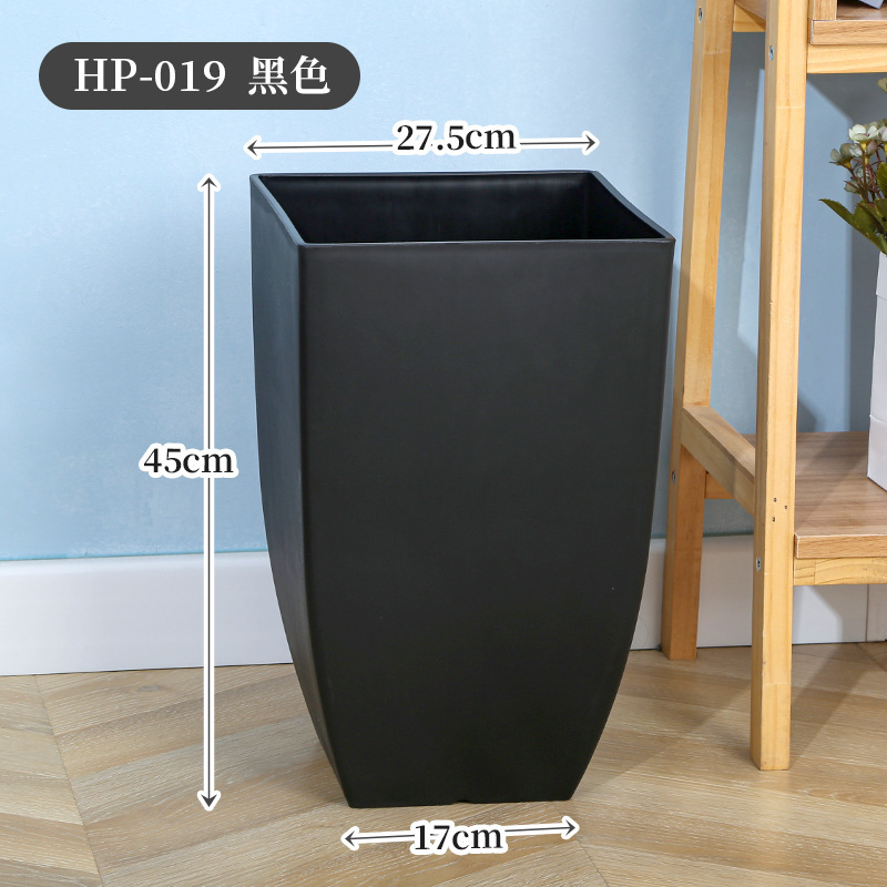 プラスチック製の特大高盆、深型超大型高級オーキッド（極楽鳥花）用樹脂製植木鉢|undefined