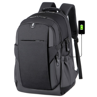 Large Capacity Student Bag Cross-border Travel Charging Waterproof Laptop Backpack Business Leisure Commuter Men's and Women's Shoulders