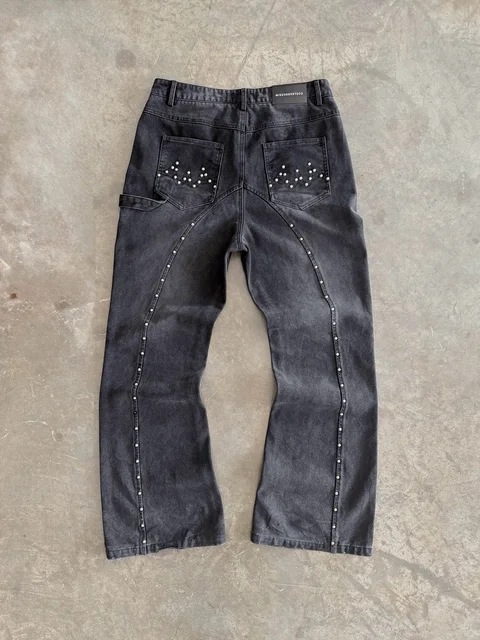 Europa y América de moda transfronteriza y2k personalidad callejera hip-hop americano jeans casual pantalon