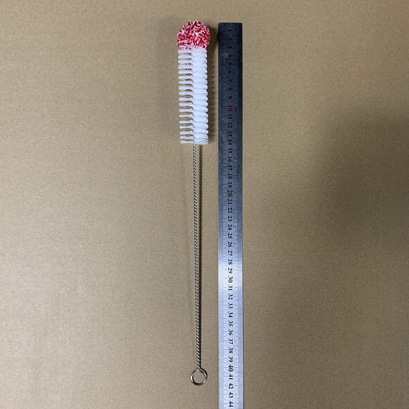 Cepillo de botella cepillo de algodón cepillo de botella de leche botella de vidrio cepillo de limpieza antiarañazos cepillo de nylon cocina transfronteriza Venta caliente botella de soda