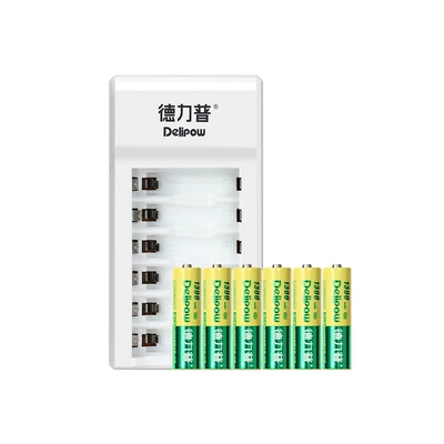 Hibrid akkumulyator batareyaları, battery No. 5 with charger - 6-slot-charger-no5-1300mah-section-6