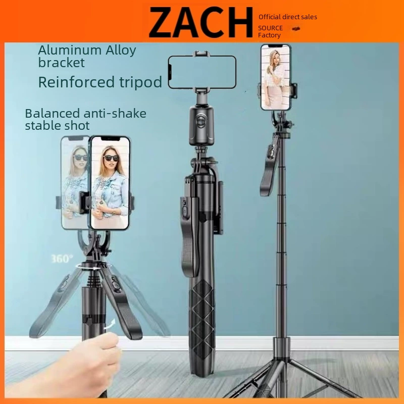 Держатель для телефона ZACH, ручной напольный светодиодный фонарь, телескопический штатив, 16 шт.