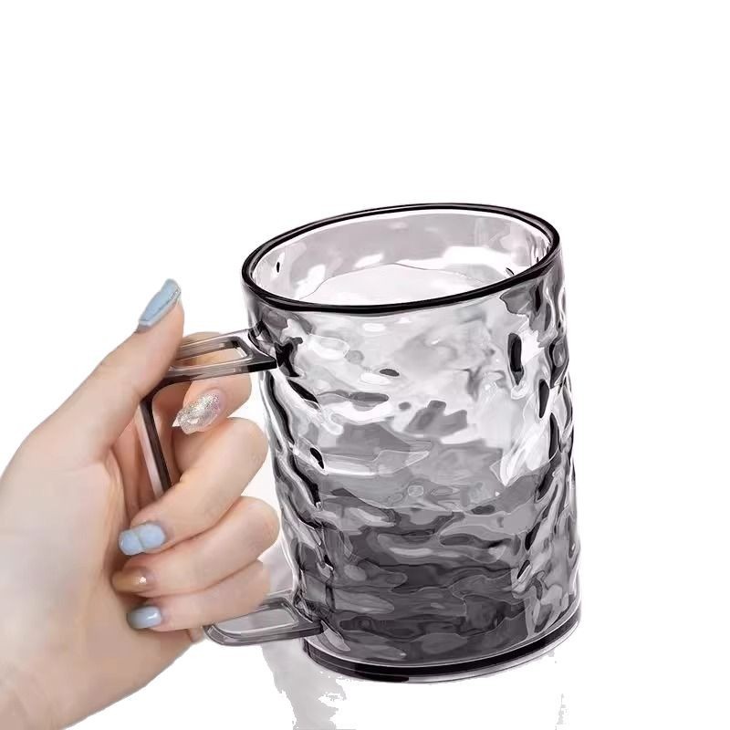 【新人0.01到手3个包邮】高颜值ins水波纹刷牙杯子洗漱杯感透明|undefined